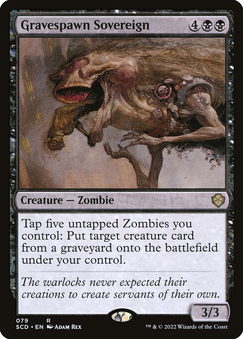 Gravespawn Sovereign highlighted card art