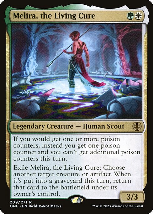 Melira, the Living Cure from Phyrexia: All Will Be One