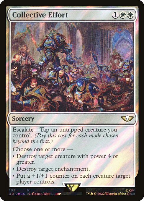 Collective Effort from Warhammer 40,000 Commander