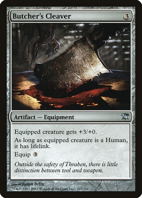 Butcher's Cleaver from Innistrad