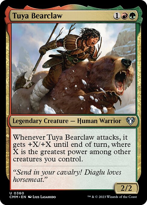Tuya Bearclaw highlighted card art