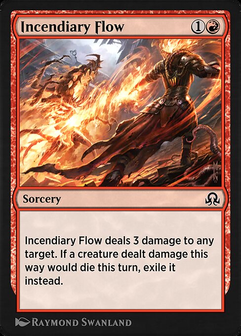 Incendiary Flow highlighted card art