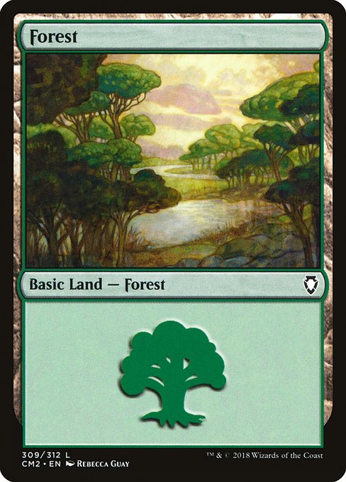 Forest from Commander Anthology Volume II