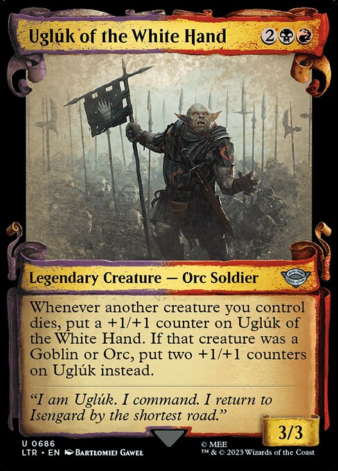Uglúk of the White Hand highlighted card art