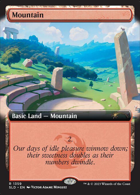 Mountain from Secret Lair Drop