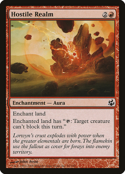 Hostile Realm highlighted card art