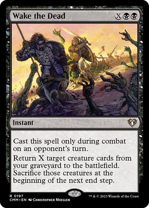 Wake the Dead from Commander Masters