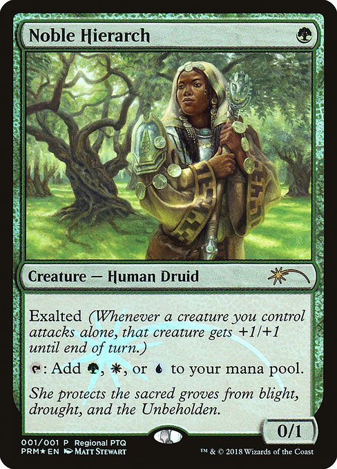 Noble Hierarch from Pro Tour Promos