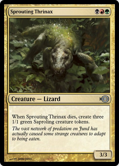 Sprouting Thrinax from Magic Online Promos