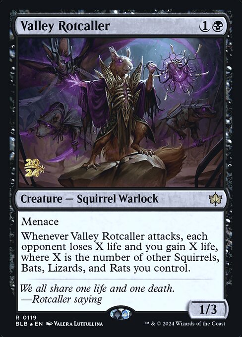 Valley Rotcaller from Bloomburrow Promos