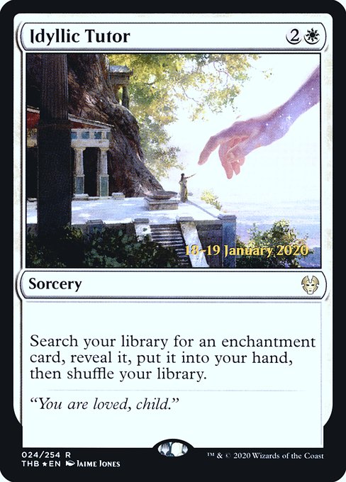 Idyllic Tutor from Theros Beyond Death Promos