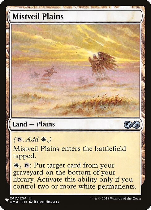 Mistveil Plains highlighted card art