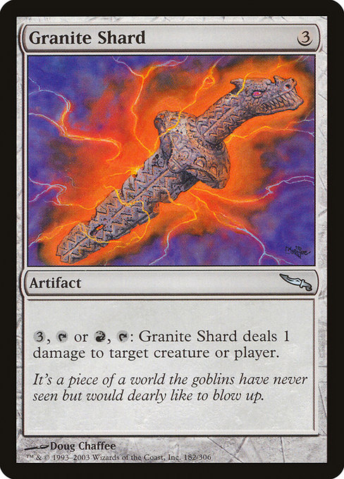 Granite Shard highlighted card art