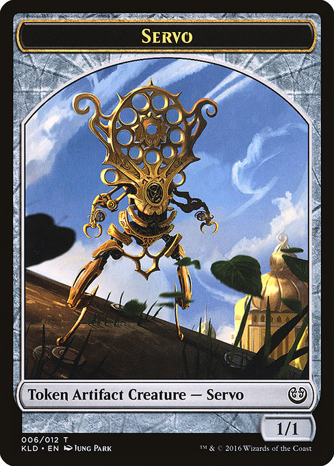 Servo from Kaladesh Tokens