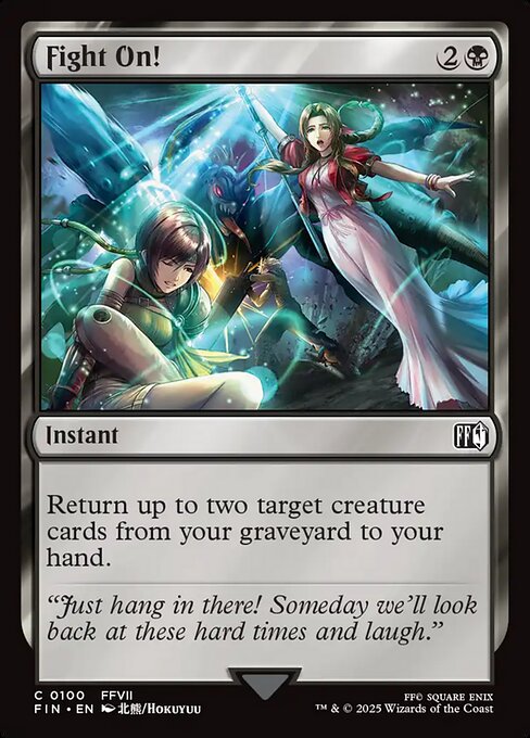Fight On! highlighted card art