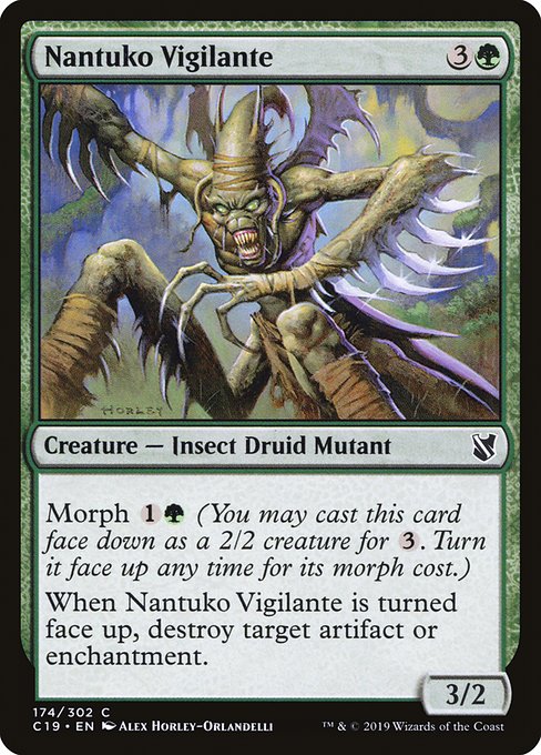 Nantuko Vigilante from Commander 2019