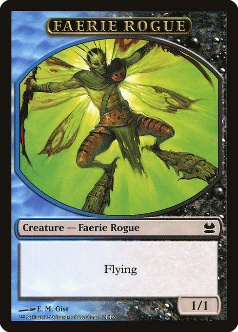 Faerie Rogue from Modern Masters Tokens