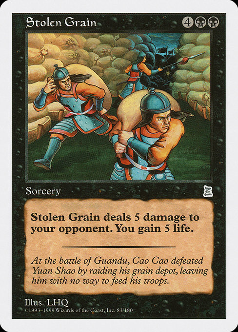 Stolen Grain from Portal Three Kingdoms