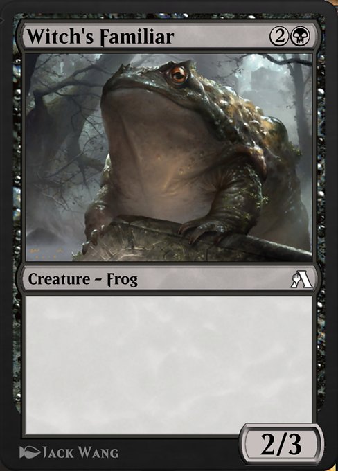 Witch's Familiar highlighted card art