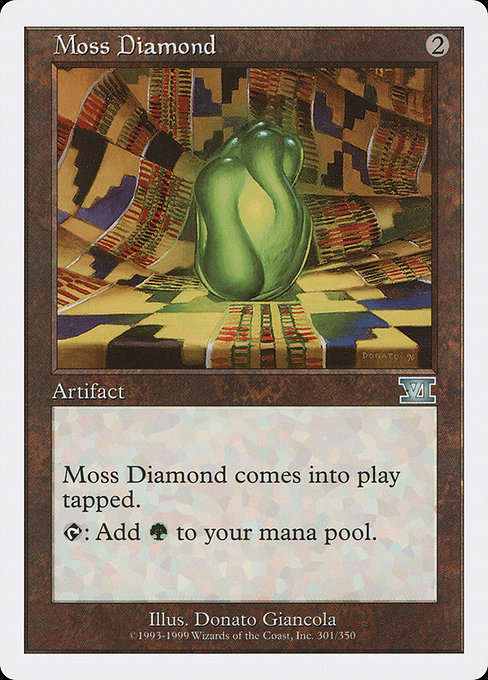 Moss Diamond from Classic Sixth Edition