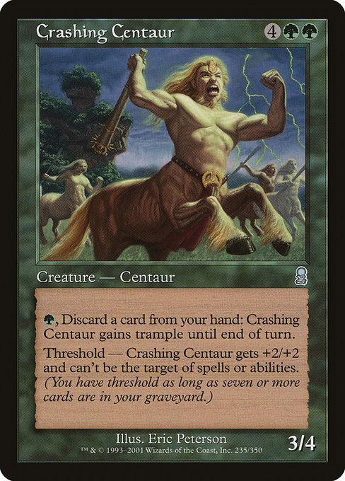 Crashing Centaur highlighted card art