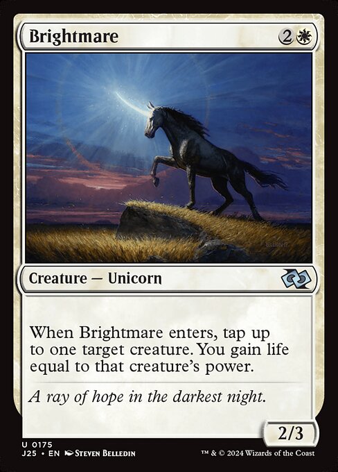Brightmare highlighted card art