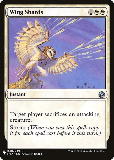 Wing Shards highlighted card art