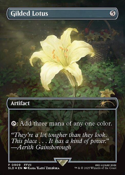 Gilded Lotus highlighted card art