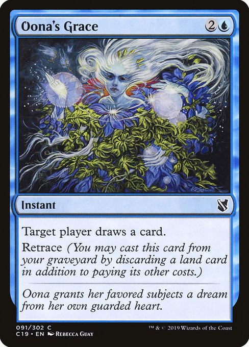Oona's Grace highlighted card art