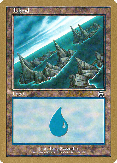 Island from World Championship Decks 2001