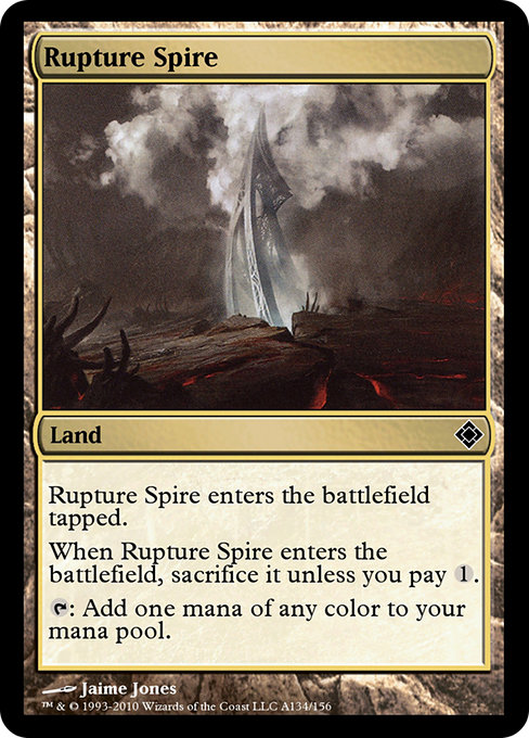 Rupture Spire from Magic Online Theme Decks