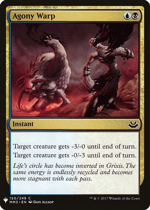 Agony Warp from The List