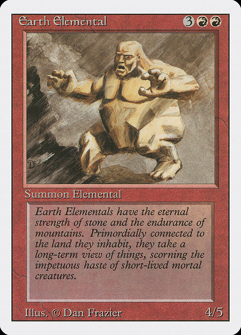 Earth Elemental from Revised Edition