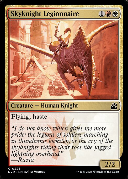 Skyknight Legionnaire highlighted card art