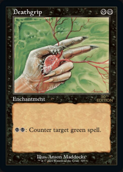 Deathgrip highlighted card art