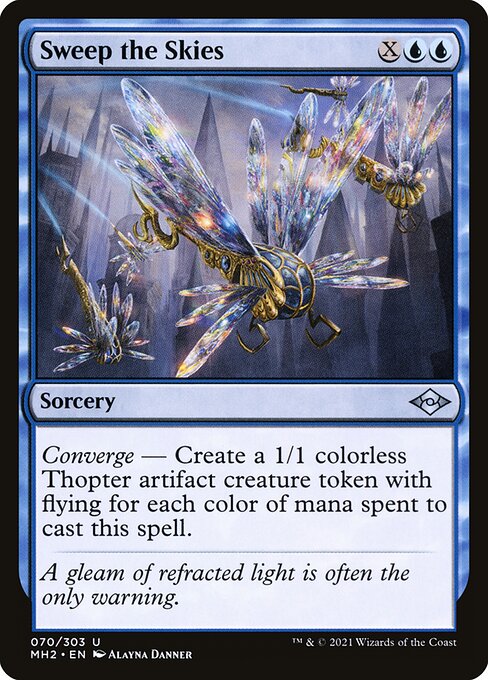 Sweep the Skies highlighted card art