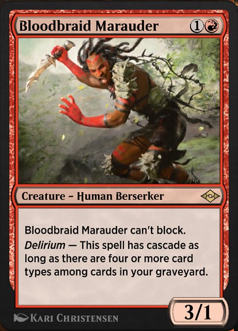 Bloodbraid Marauder from Jumpstart: Historic Horizons