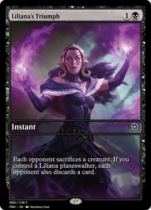 Liliana's Triumph from Magic Online Promos