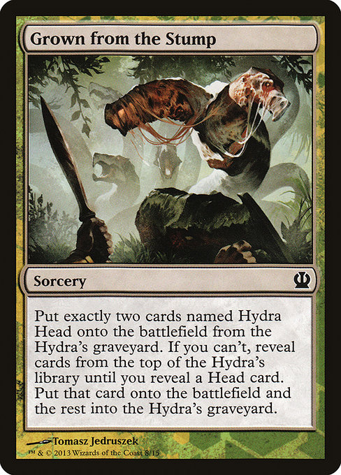 Grown from the Stump highlighted card art