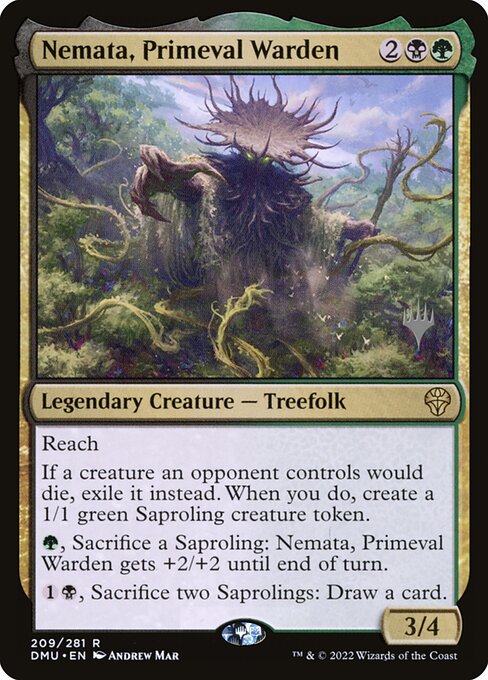Nemata, Primeval Warden from Dominaria United Promos