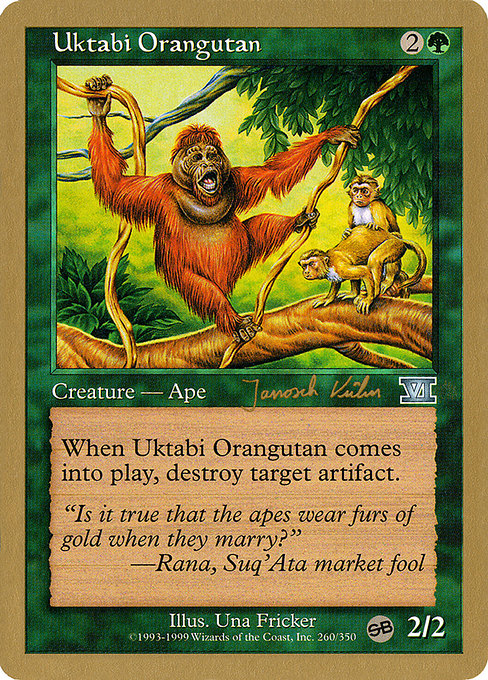 Uktabi Orangutan from World Championship Decks 2000