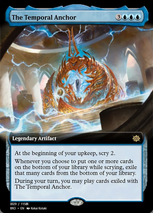 The Temporal Anchor highlighted card art