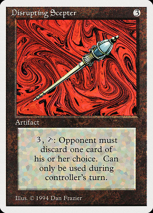 Disrupting Scepter from Summer Magic / Edgar