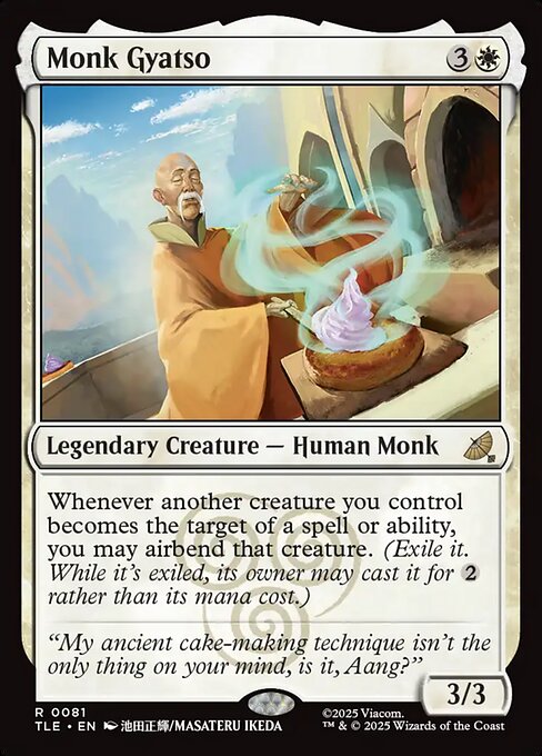 Monk Gyatso from Avatar: The Last Airbender Eternal