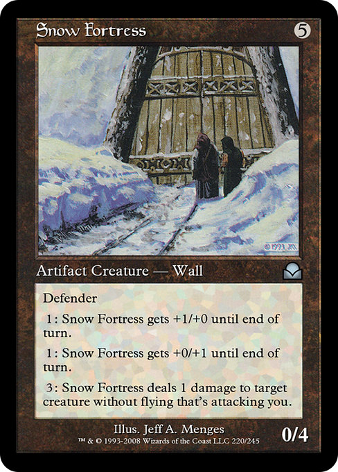 Snow Fortress highlighted card art