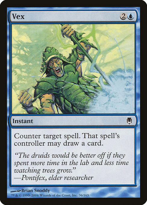 Vex highlighted card art