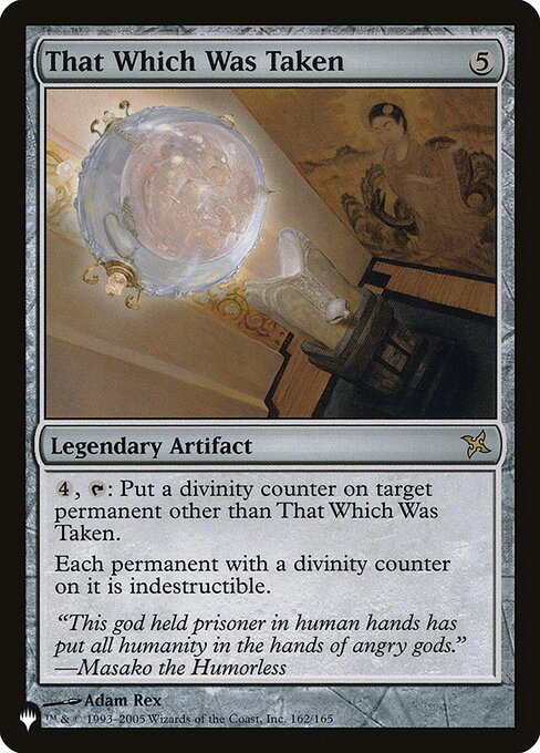 That Which Was Taken highlighted card art