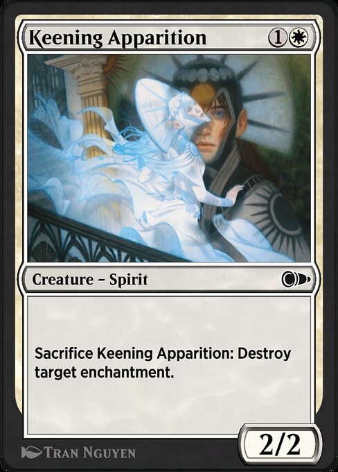 Keening Apparition highlighted card art