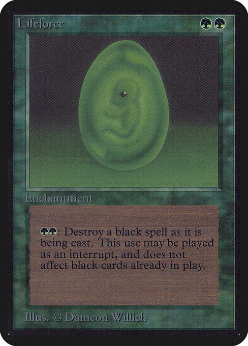 Lifeforce from Limited Edition Alpha