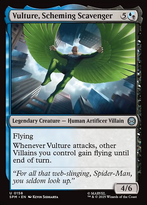 Vulture, Scheming Scavenger highlighted card art